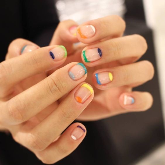 6 ý tưởng móng tay đẹp kiểu Pháp cho cô nàng thanh lịch 7 nail kiểu pháp_16