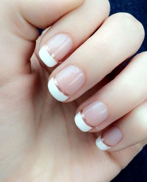 6 ý tưởng móng tay đẹp kiểu Pháp cho cô nàng thanh lịch 2 nail kiểu pháp_7