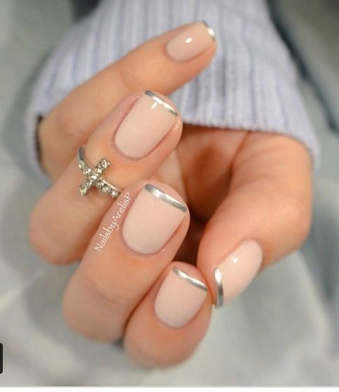 6 ý tưởng móng tay đẹp kiểu Pháp cho cô nàng thanh lịch 10 nail kiểu pháp_8