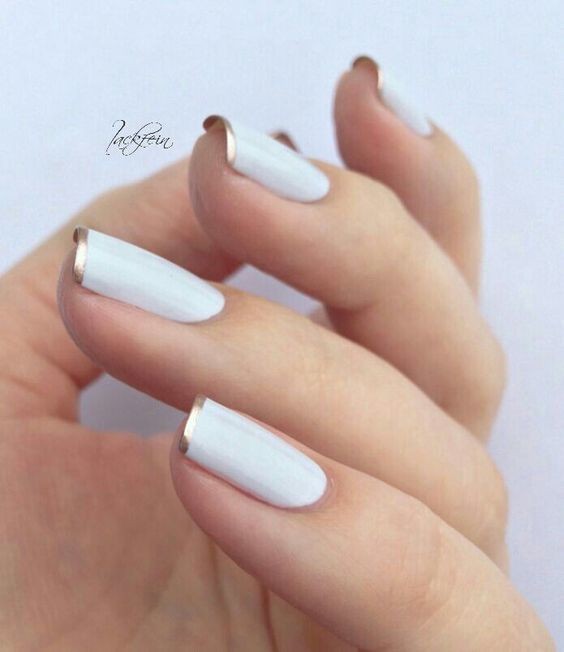 6 ý tưởng móng tay đẹp kiểu Pháp cho cô nàng thanh lịch 11 nail kiểu pháp_9
